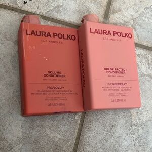 Laura Polko Volume & Color Protect Conditioners - Coral & Pink